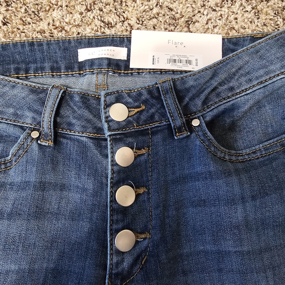 LC Lauren Conrad Blue Denim Jeans - NWT